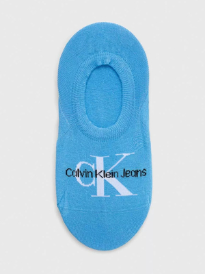 Calvin Klein dámske svetlomodré ponožky - ONESIZE (10)