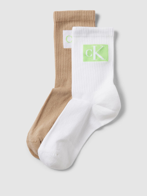 Calvin Klein dámske ponožky 2 pack - ONESIZE (3)