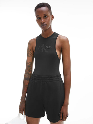 Calvin Klein dámske čierne body - XS (BEH)