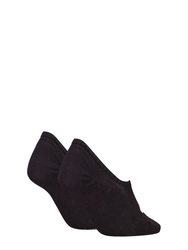 Calvin Klein dámske čierne ponožky 2 pack - 35/38 (BLA)