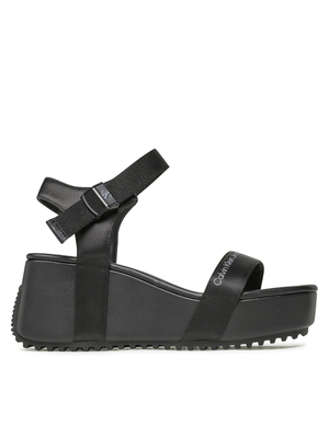 Calvin Klein dámske čierne sandále - 38 (0GL)