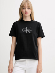 Calvin Klein dámske čierne tričko - XS (UB1)
