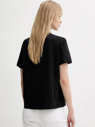 Calvin Klein dámske čierne tričko - XS (UB1)