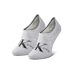 Calvin Klein dámske šedé ponožky - ONESIZE (LIGHTGR)