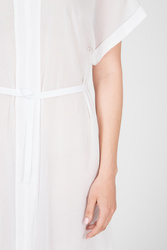 Calvin Klein dámske biele šaty - S (143)