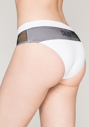 Calvin Klein dámske biele plavkové nohavičky - XS (100)