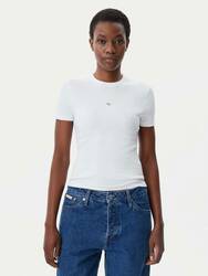 Calvin Klein dámske biele tričko - L (YAA)