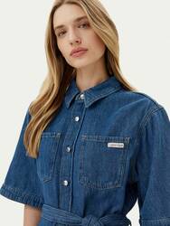 Calvin Klein dámske modré džínsové šaty - XS (1A4)