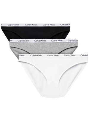 Calvin Klein dámske nohavičky 3PK - M (999)