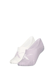 Calvin Klein dámske ponožky 2 pack - 35/38 (LIL)