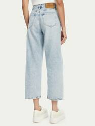 Calvin Klein dámske svetlo modré džínsy Barrel - 25/32 (1AA)