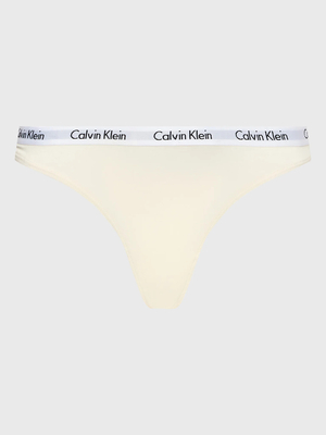 Calvin Klein dámske tangá 3PK - L (CFU)