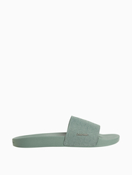 Calvin Klein dámske zelené šľapky - 37 (MSW)