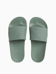 Calvin Klein dámske zelené šľapky - 37 (MSW)