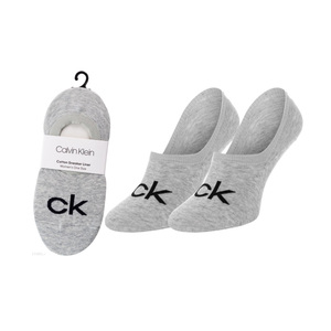 Calvin Klein dámske šedé ponožky - ONESIZE (003)