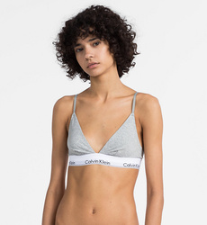 Calvin Klein dámska šedá podprsenka Triangle - S (020)