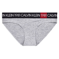 Calvin Klein šedé dámske nohavičky - L (020)