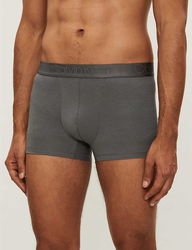 Calvin Klein pánske tmavošedé boxerky - S (5GS)