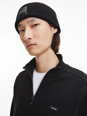 Calvin Klein pánska čierna čiapka - OS (BAX)