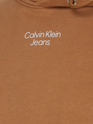 Calvin Klein pánska hnedá mikina - S (GE4)