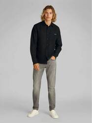 Calvin Klein pánska čierna košeľa - S (BEH)