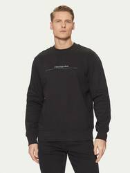 Calvin Klein pánska čierna mikina Minimal - M (BEH)
