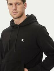Calvin Klein pánska čierna mikina Painted - S (BEH)