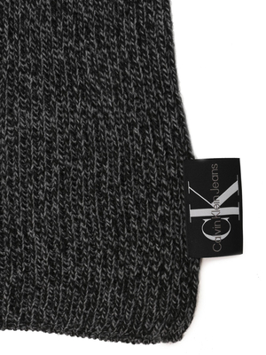 Calvin Klein pánsky čiernosivý šál - OS (BDS)