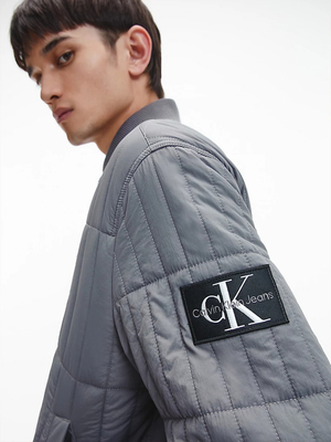 Calvin Klein pánska šedá bunda - L (PTP)