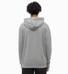 Calvin Klein pánska šedá mikina s kapucňou Hoodie - L (039)