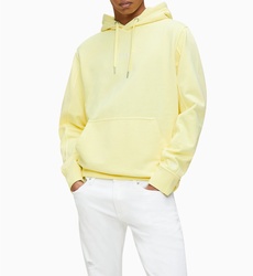 Calvin Klein pánska žltá mikina Hoodie s kapucňou