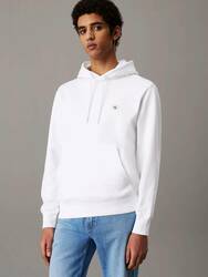 Calvin Klein pánska biela mikina Woven - L (YAF)