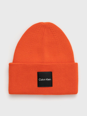 Calvin Klein pánska oranžová čiapka - OS (S04)