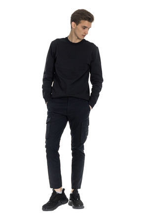 Calvin Klein pánske čierne nohavice - 30/32 (BEH)