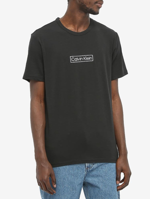 Calvin Klein pánske čierne tričko - S (UB1)