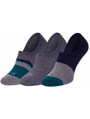 Calvin Klein pánske ponožky 3 pack - ONESIZE (003)