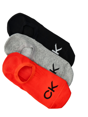 Calvin Klein pánske ponožky 3 pack - ONESIZE (005)