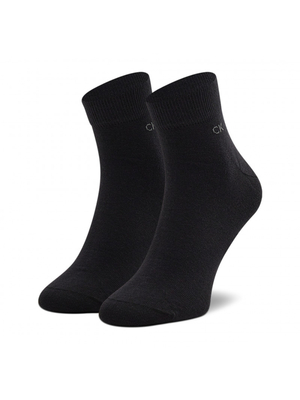 Calvin Klein pánske čierne ponožky 2 pack - 39/42 (BLA)