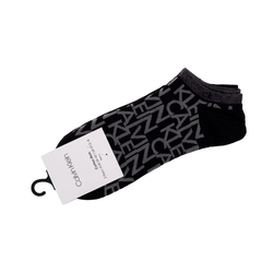 Calvin Klein pánske čierne ponožky 2 pack - 39/42 (001)
