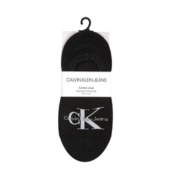 Calvin Klein dámske čierne ponožky - ONE (BLA)