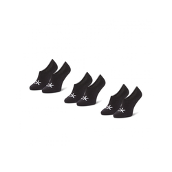 Calvin Klein pánske čierne ponožky 3 pack - ONESIZE (001)