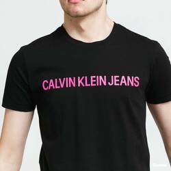 Calvin Klein pánske čierne tričko - S (099)