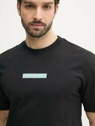 Calvin Klein pánske čierne tričko  - XXL (BEH)