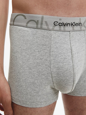 Calvin Klein pánske šedé boxerky - L (P7A)