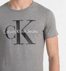 Calvin Klein pánske šedé tričko - XXL (025)
