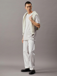 Calvin Klein pánske šedé tričko - S (PC8)