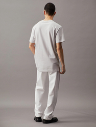 Calvin Klein pánske šedé tričko - S (PC8)