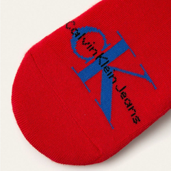 Calvin Klein pánske červené ponožky - ONESIZE (RED)