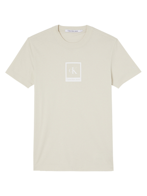 Calvin Klein pánske béžové tričko - XL (ACF)