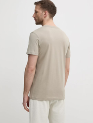 Calvin Klein pánske béžové tričko - S (PAH)
